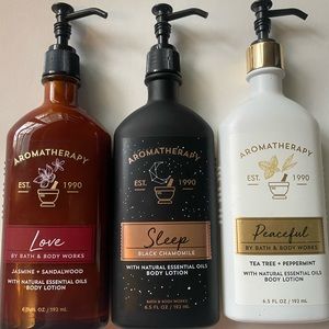 Bath and body’s aroma therapy